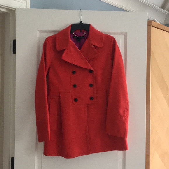 COPY - Marc Jacob red pea coat - Picture 1 of 5